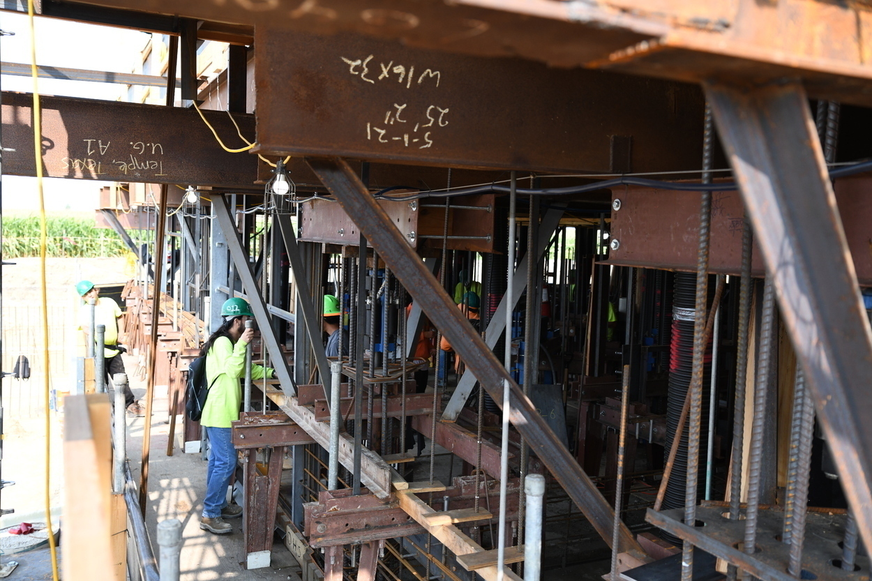 View of the lower level